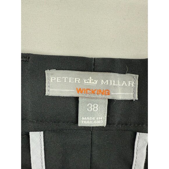 Peter Millar Bundle Lot of 2 Performance EB82 Shorts Mens sz 38 Black Beige Crow - Picture 4 of 13